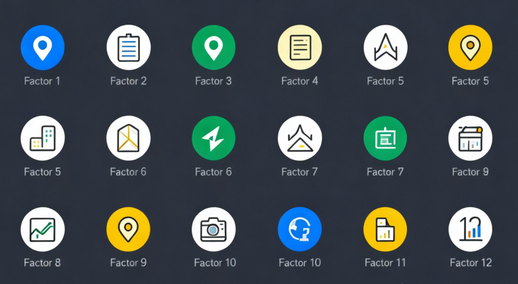 📊 Bảng 12 Yếu Tố Xếp Hạng Google Maps Local SEO 2 12 Yếu tố xếp hạng Google Map