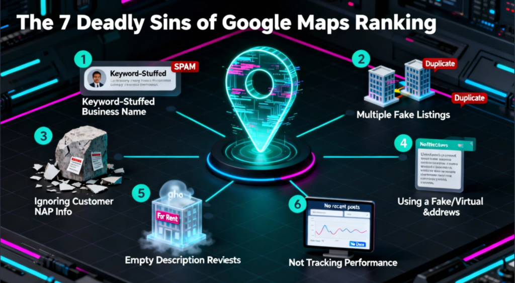 7 Sai lầm khi SEO Map
